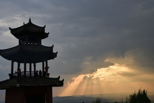 晚霞