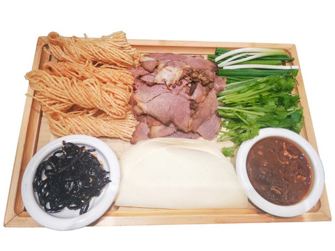 荷葉餅卷肉