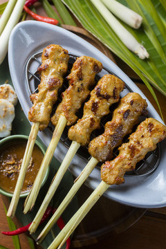 蒜香烤肉