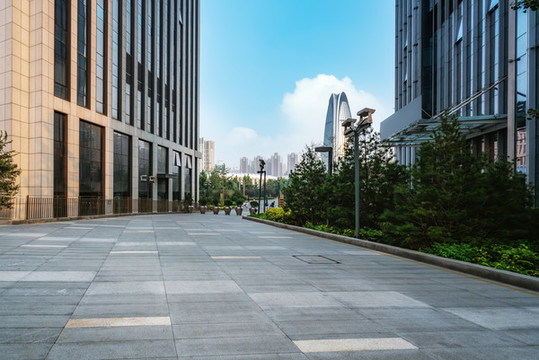 濟(jì)南街道街景