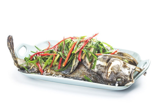 清蒸石斑魚