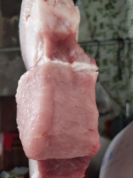 瘦肉特寫
