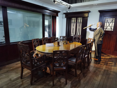 上海郵政博物館展內(nèi)景