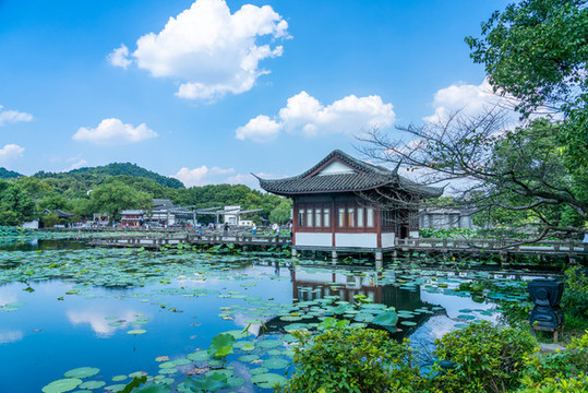 西湖山水