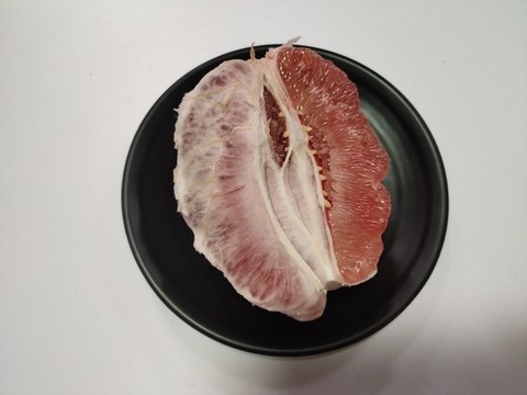 紅肉柚特寫
