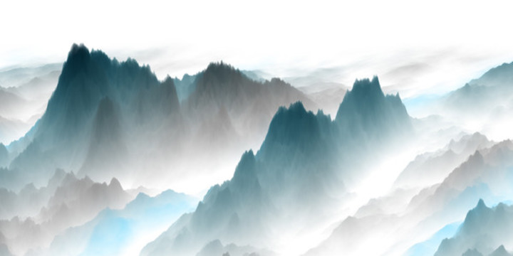群山山水