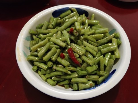 炒四季豆