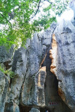云南石林山峰