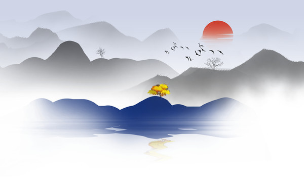 新中式山水