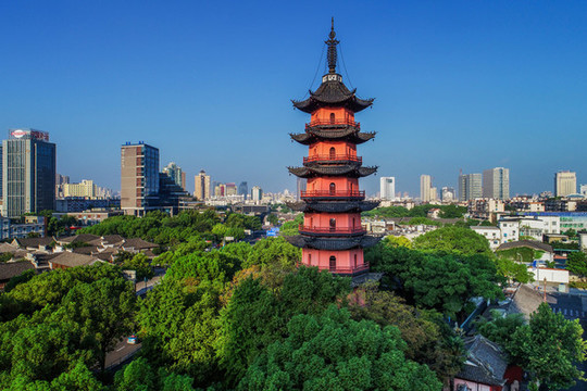 寧波天封塔風光