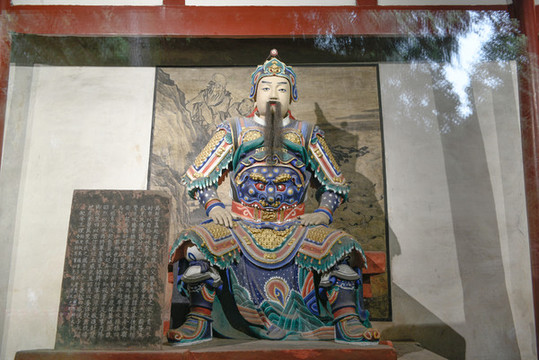 武侯祠三國人物雕塑