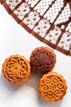 中秋節(jié)月餅中國(guó)風(fēng)素材