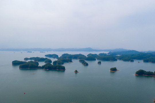 無人機(jī)航拍杭州千島湖008