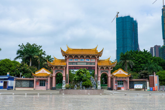 廣西南寧愛國主義教育基地雕塑