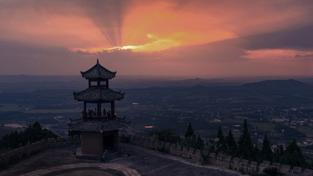 梓潼大廟山