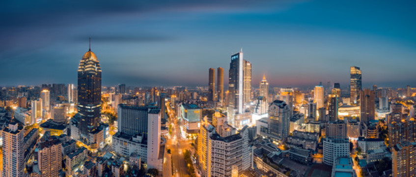 無(wú)錫城市CBD夜景