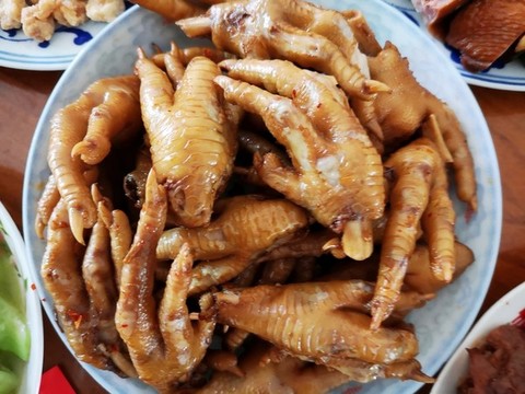 鹵雞爪