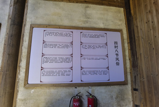 民俗介紹牌