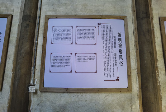 民俗介紹牌