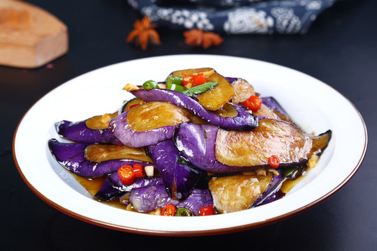 香煎茄子
