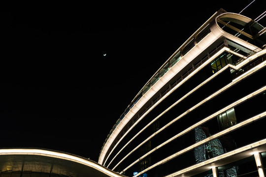 蘇州中茵皇冠假日酒店夜景
