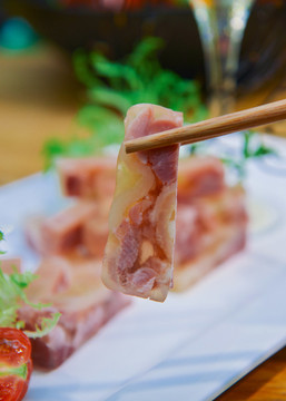 臘肉擺盤