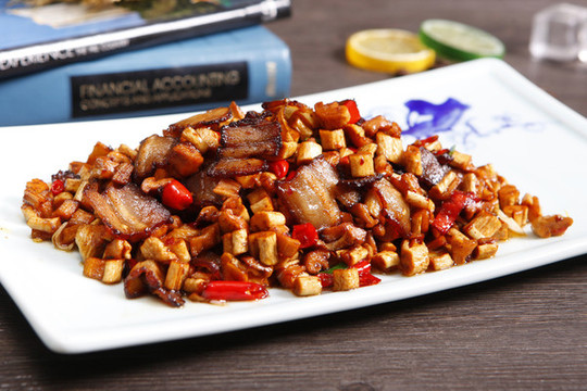 蘿卜干炒臘肉