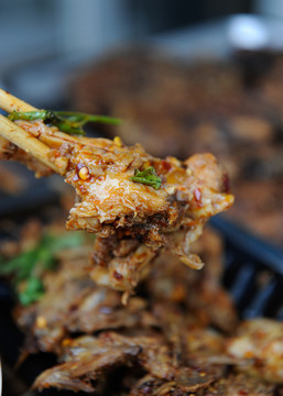 烤牛肉串