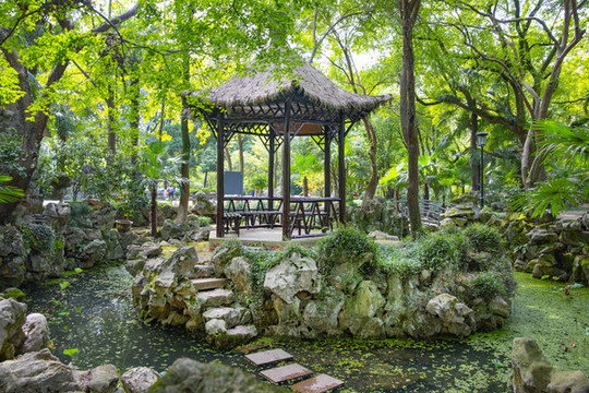 湖州蓮花莊如意池