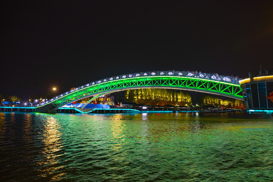 湖州漁人碼頭夜景