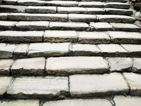 古代石板路