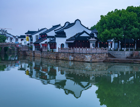 蘇州山塘街山塘河風(fēng)光