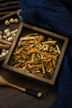 新會(huì)陳皮花生攝影