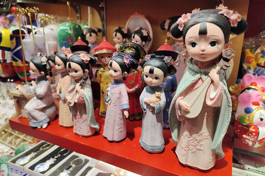 北京大柵欄商業(yè)街小商品