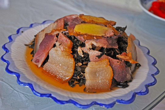 蒸臘肉