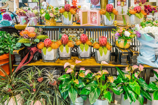 鮮花店
