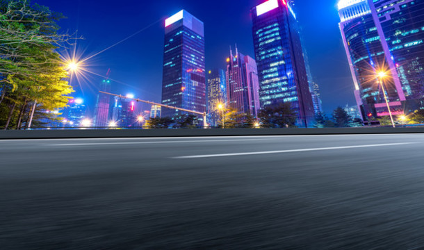 高速公路和辦公寫字樓