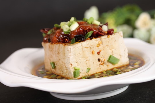 小蔥拌豆腐