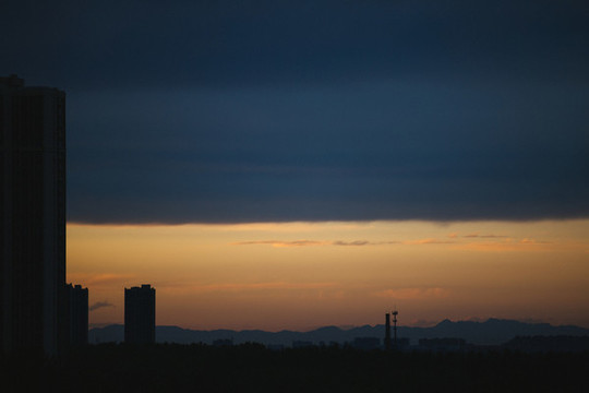 晚霞