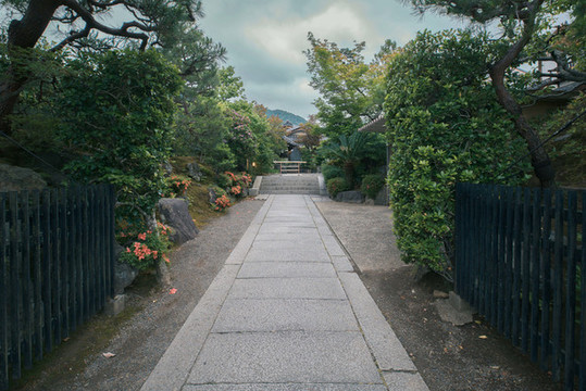 日本傳統(tǒng)園林景觀