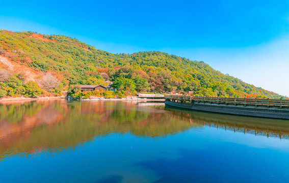 福建泉州清源山天湖