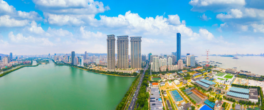 廈門(mén)海灣城市風(fēng)光