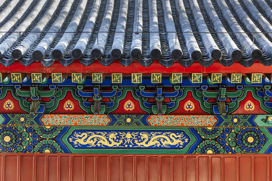 香山寺彩繪