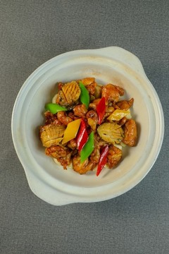 鮑魚(yú)燜雞