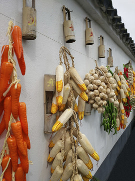 農(nóng)家小院圖