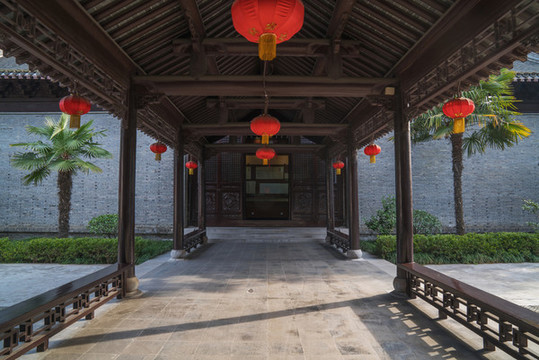 中國(guó)泰州學(xué)政院和公園風(fēng)光