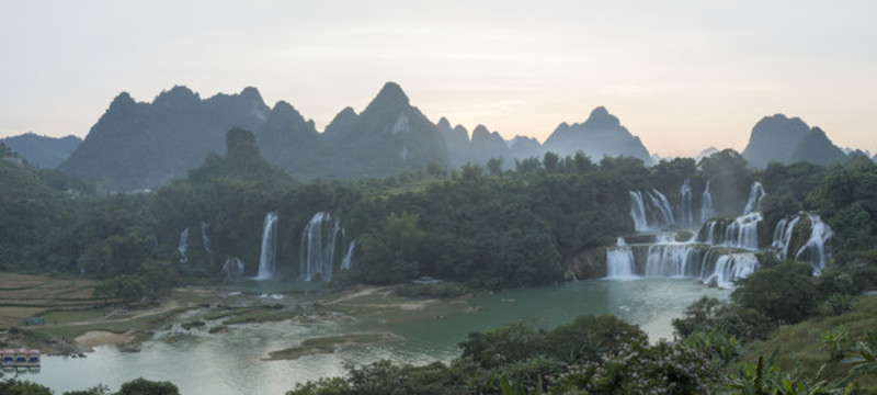 廣西瀑布自然景觀