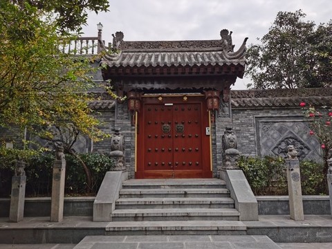 中式古典大門
