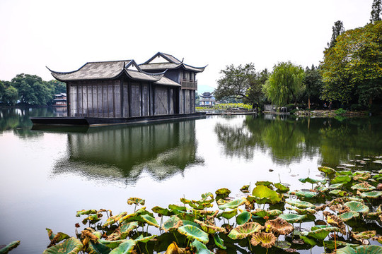 杭州西湖裝飾畫(huà)