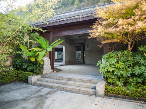 中式園林別墅毛坯房